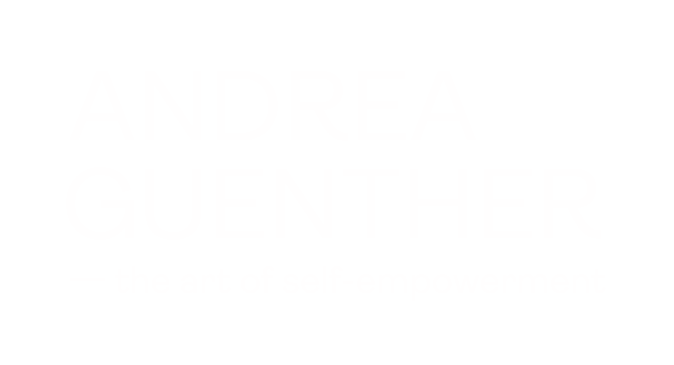 Andrea Guenther | the art of self-empowerment